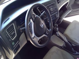 2014 HONDA CIVIC, GRAY, LX MODEL, 1.8L, AT.   A25184